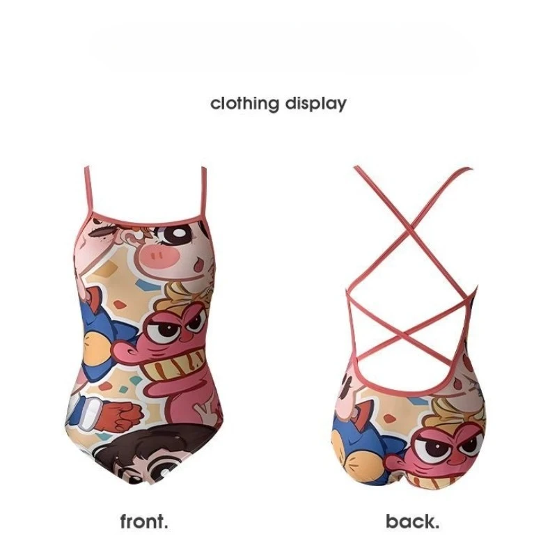 

With Chest Pad Racing Swimsuit , One-piece Professional Training Competitive Sports Swimming Clothes