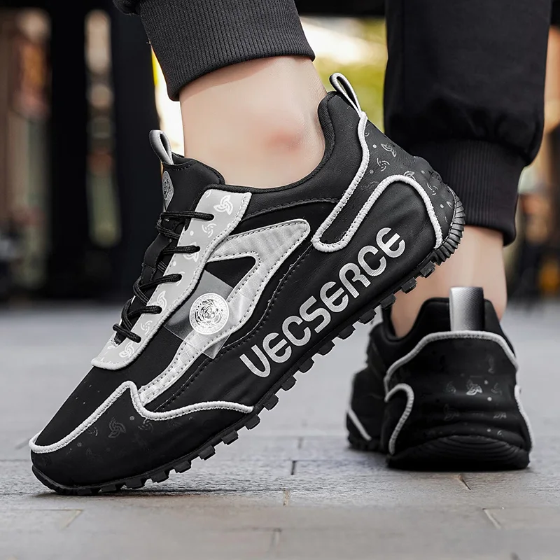 

Spring Hot Selling New Men'S Sports Shoes Fashionable Color Blocking Breathable Lightweight Suitable For Daily Wear Casual Shoes