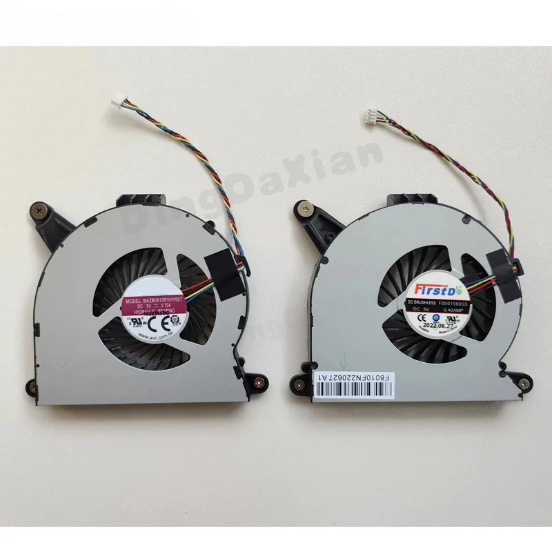 D+New Mini pc  CPU Cooling Fan for Intel NUC10i5FNK/H NUC10i7FNK/H Firstd FD5015U05S DC 5V 0.40AMP AVC BAZB0810R5HY007 0.70A