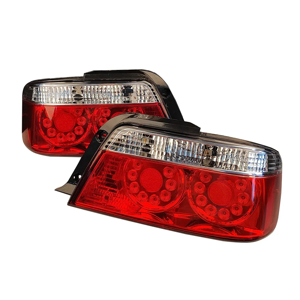 A Pair Car Tail Lamp Turn Signal Brake lights LED White Red For Toyota CHASER JZX100 1996 1997 1998 1999 2000 2001