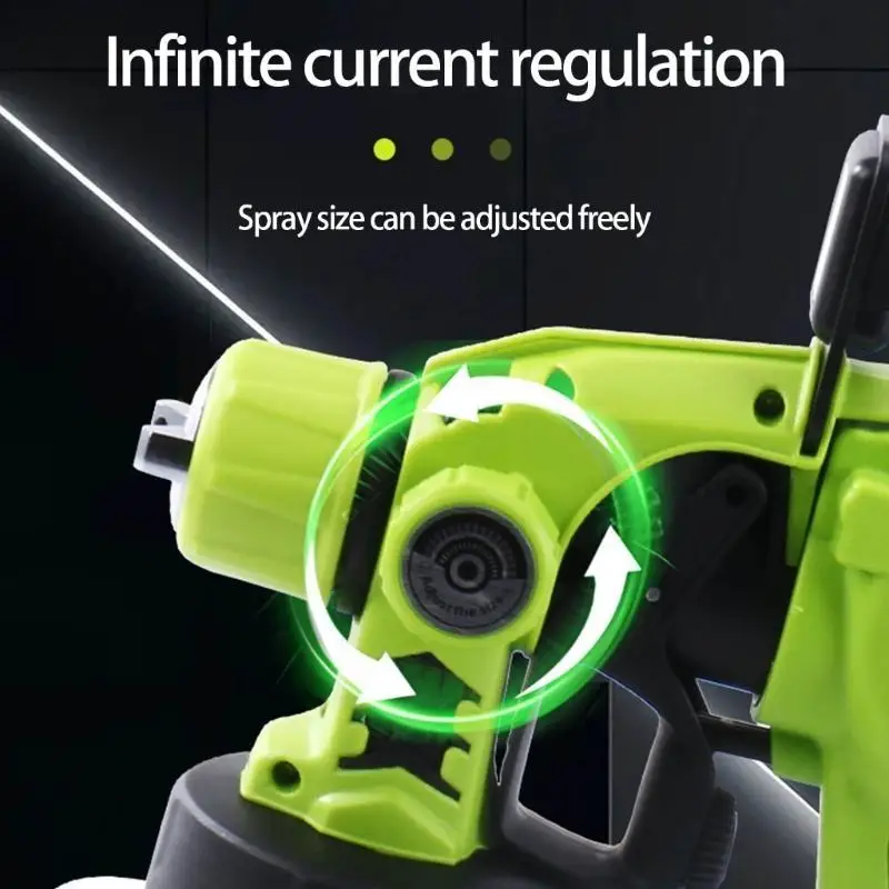 

2025 New HVLP Paint Sprayer Electric Sprayer Paint Guns 650W Container HVLP Sprayer Guns