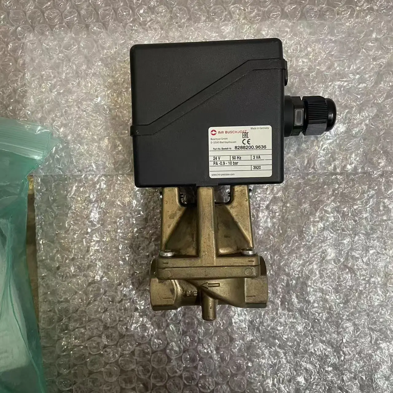 

2025 8288200.9636.02450, Baoshuo Buschjost, Motor Valve, G1/2 'Thread