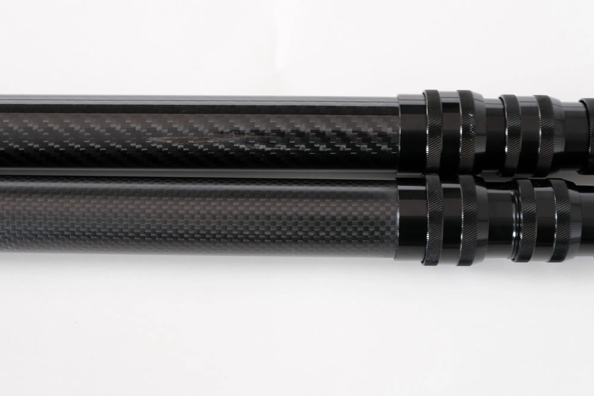 Tubo Telescópico de Fibra de Carbono 3K con Tejido Sarga Simple de 50 mm, Ligero y de Alta Resistencia para Deportes Subacuáticos