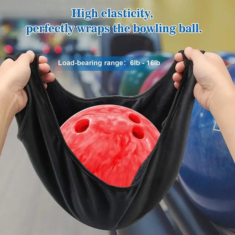 Bowling Ball Wiping-Bag Microfiber Polished Bowling Cleaning Towel Bowling Storage Bag Wiping Cloth Accessories Bowling Cleaner