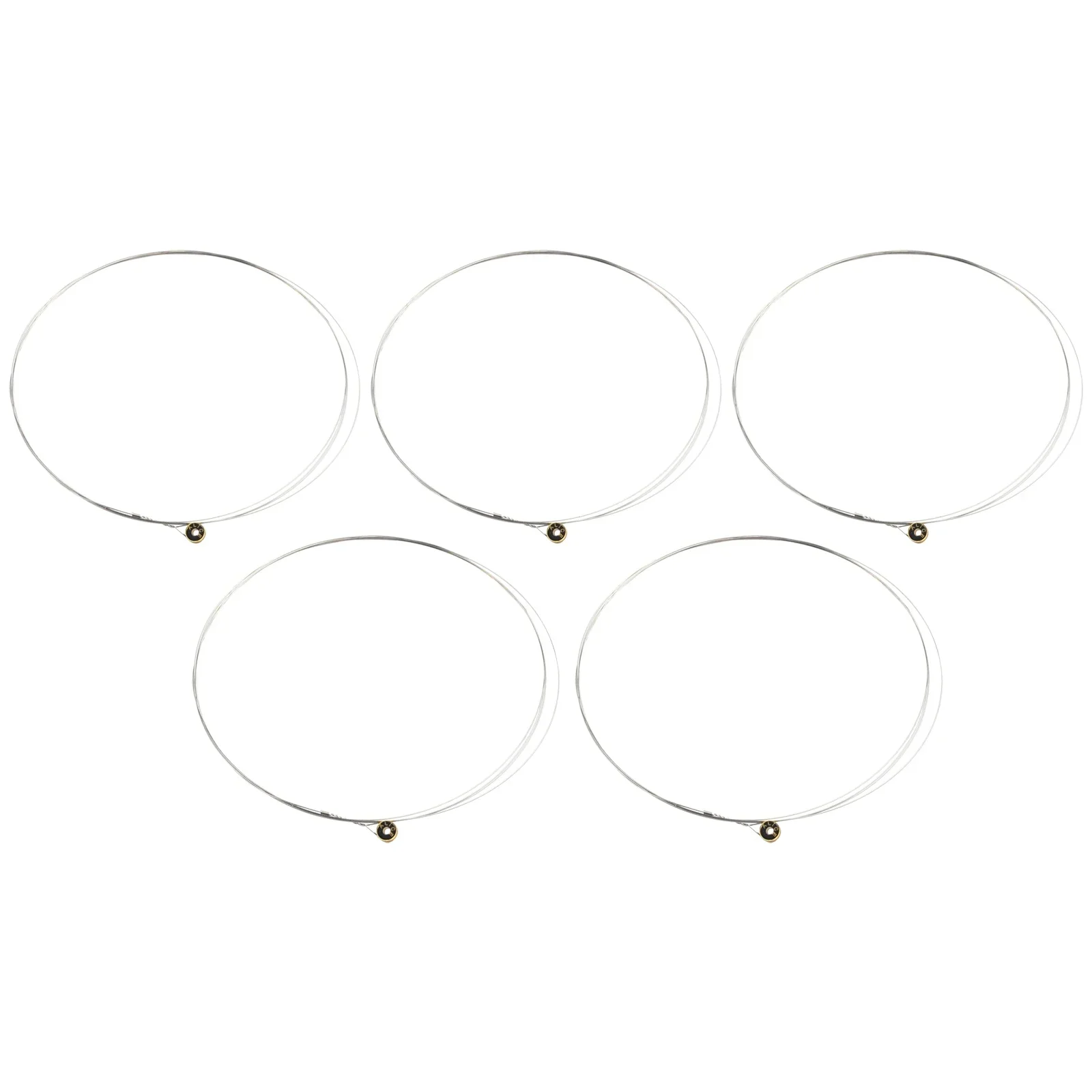 5 Pcs Single Guitar Strings Electric Guitar Top E Plain Steel Gauges .009 010 Hexagonal Core Replacement Strings Guitar Parts