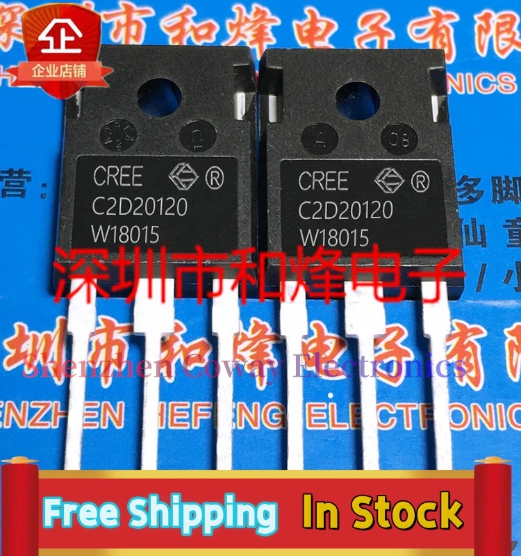 

10PCS-30PCS C2D20120 C2D20120D TO-247 20A 1200V In Stock Fast Shipping