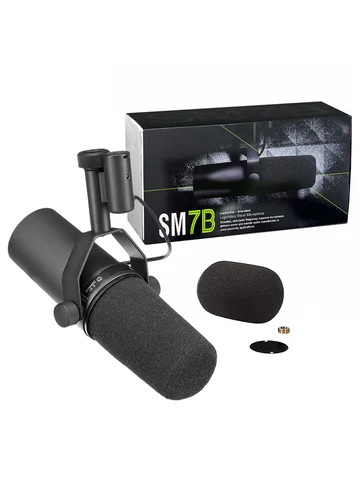 SM7B microphone sm7b dynamic microphone podcast studio set for Live/Stage Recording Podcasting cardioid Black Metal mic 7b