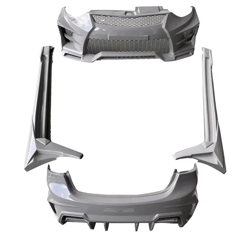 

Suitable for Hyundai Elantra 2012-2015, Front & Rear Bumper Body Kit with Side Skirts