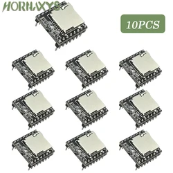 1-10pcs DFPlayer Mini MP3 Player Module V3.0 16P TF Card U Disk DF Player Audio Voice Module Board