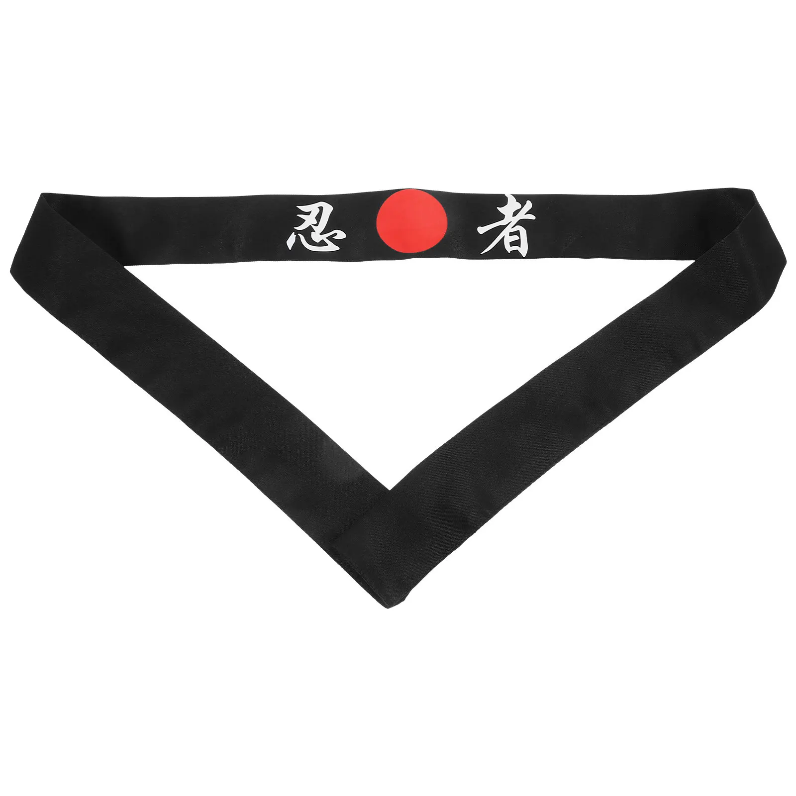 Japanese Samurai Headband Soft Cotton Adjustable Headband Sushi Chef Party Karate Wide Decorative Sports Decorative Head Band