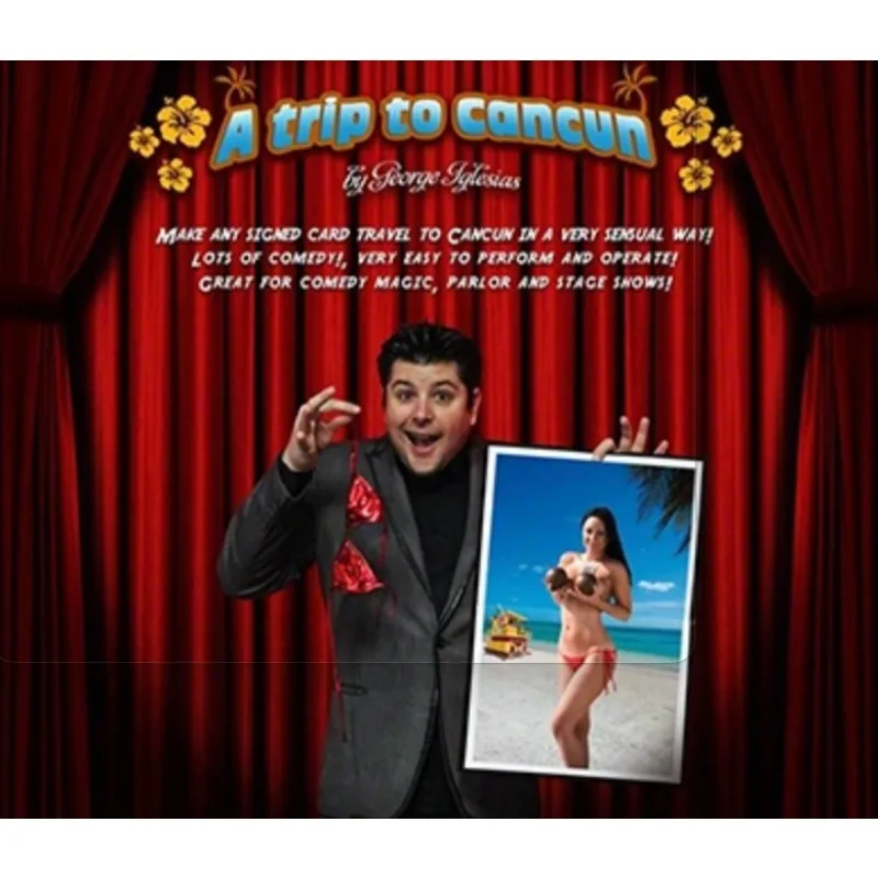 a-trip-to-cancun-by-george-iglesias-stage-magic-tricks-gimmicks-professional-magician-props-party-games-close-up-funny-street