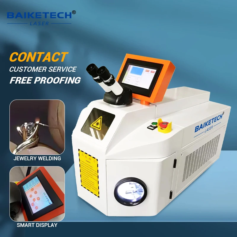 Saldatrice laser YAG per gioielli da tavolo mini 100W per saldatore laser portatile per gioielli in metallo oro argento rame acciaio inossidabile