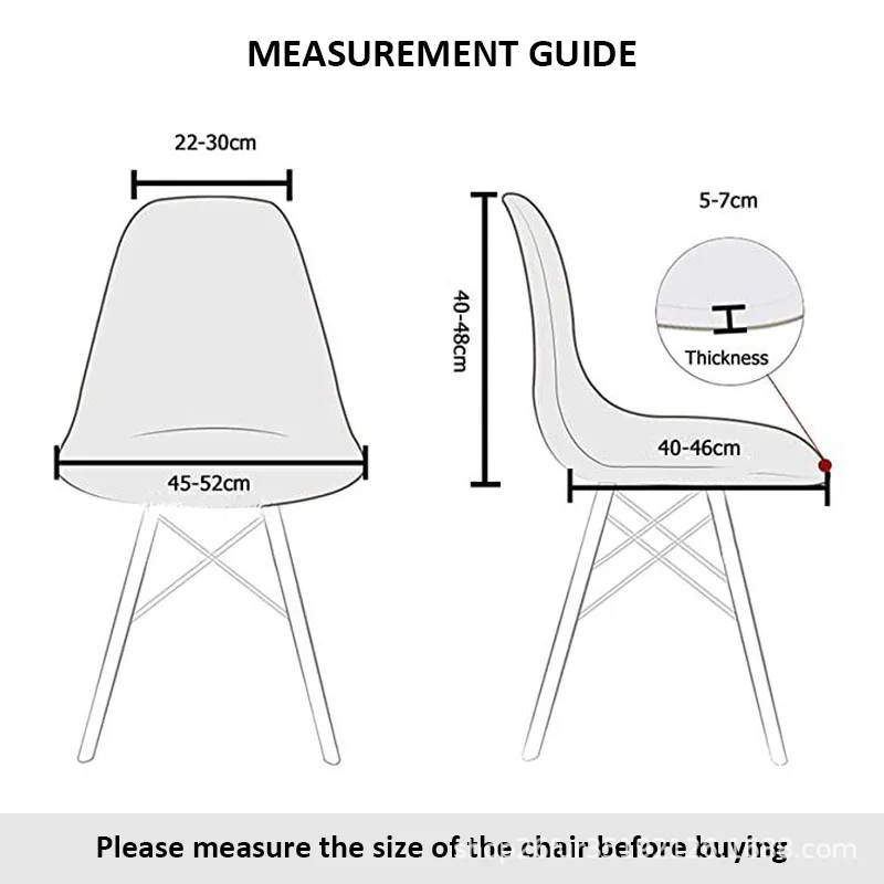 24 Colors Silk Chair Cover Adjustable Dining Room Spandex Home Protector Slipcover Soft Stretch Sanpdex Chair Seat Covers