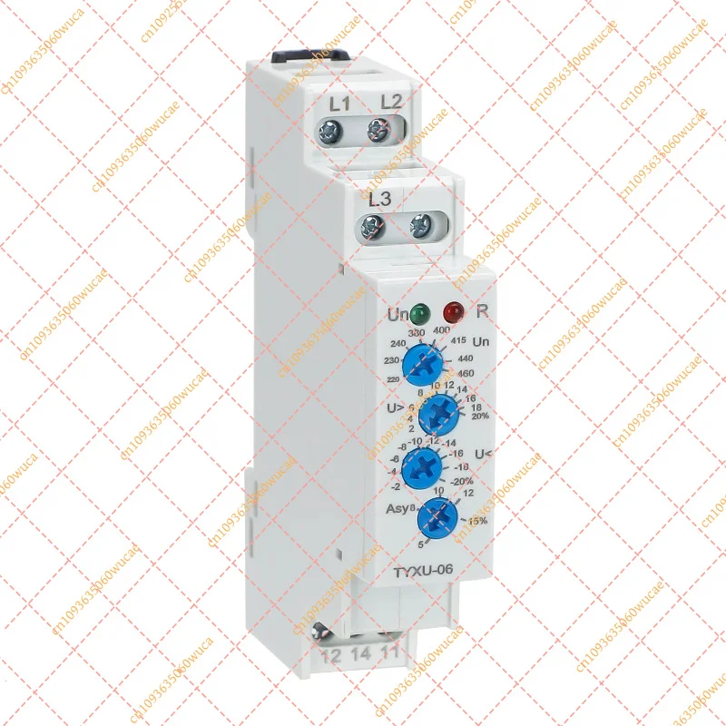 TYXU-06 3 Phase Failure Relay Voltage Monitoring Protection Sensor 460V