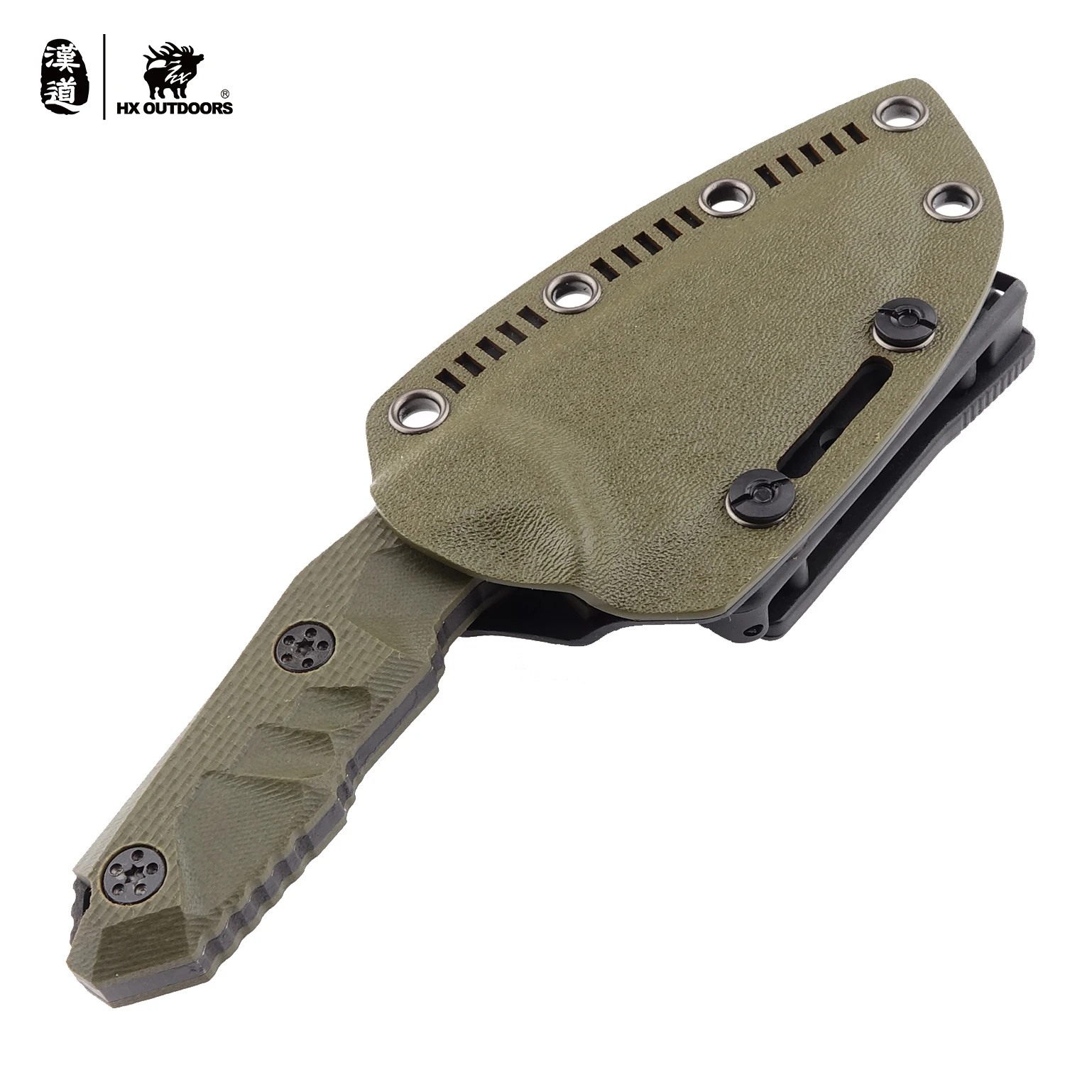 HX OUTDOORS MINI Mercenary High D2 Stainless Steel Camping Hunting Army Survival Knife Outdoor Tools 59HRC Tactical Knives