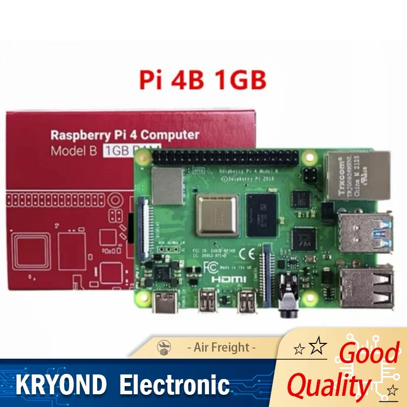 Raspberry Pi 4B 8 GB-2 GB RAM BCM2711 Quad-Core Cortex-A72 ARM WiFi Bluetooth 5.0 Python Programming