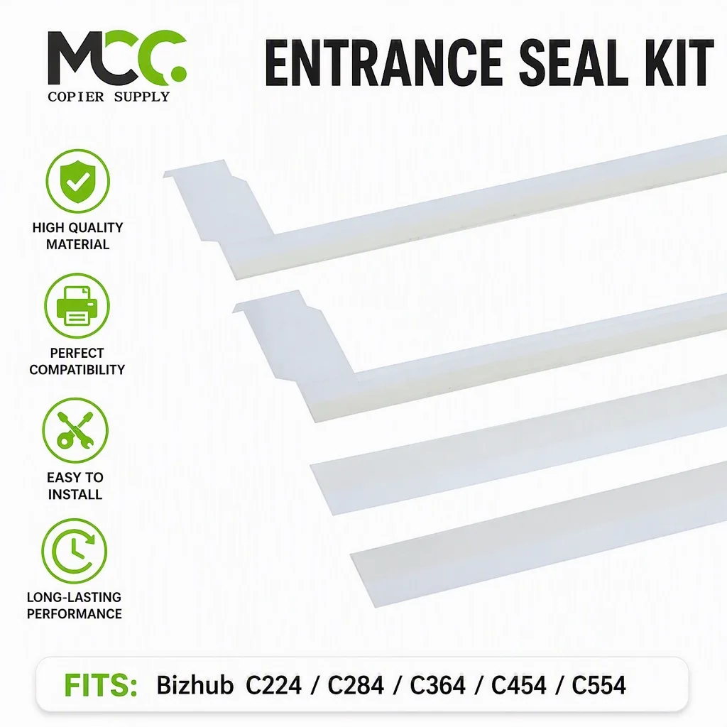 Powder Guard Magnetic Roller Seal for Konica Minolta Bizhub C224 C284 C364 C454 C554 Drum Charging Unit