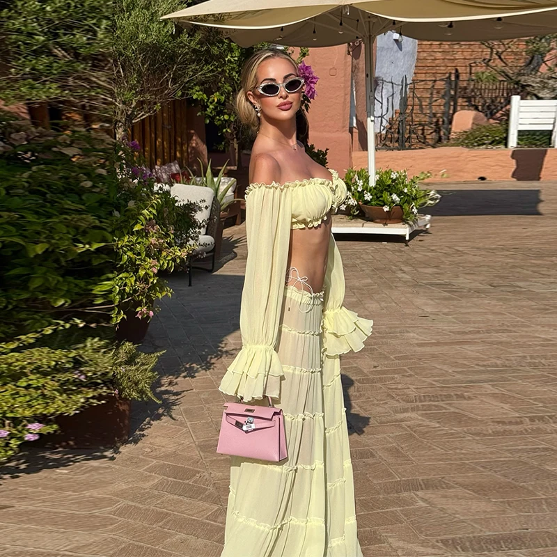 Completo sexy con top a spalle - Summer Vacation Clothing Women recensione e prezzo