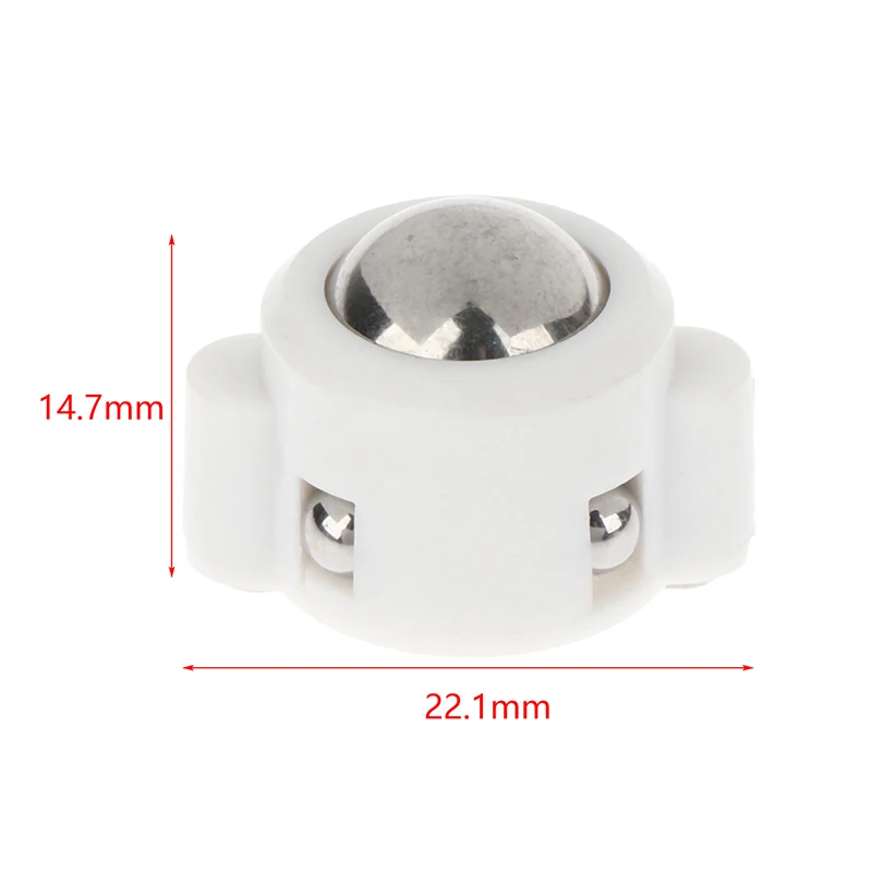 1/2 pçs mini 3pi carro de alta qualidade n20 rodas universais transferência bola mini carro para carro robô rodas universais kit montagem diy