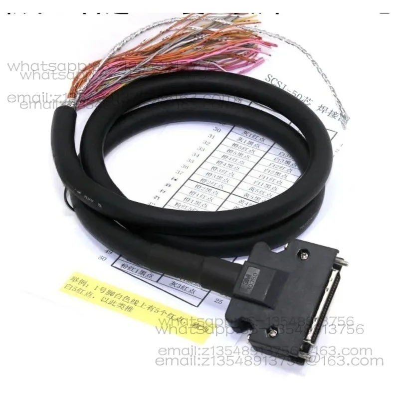 JZSP-CSI01-1-E Servo Connection CN1 Signal Cable, Communication Cable MR-J3CN1 50 Core Spot Speed