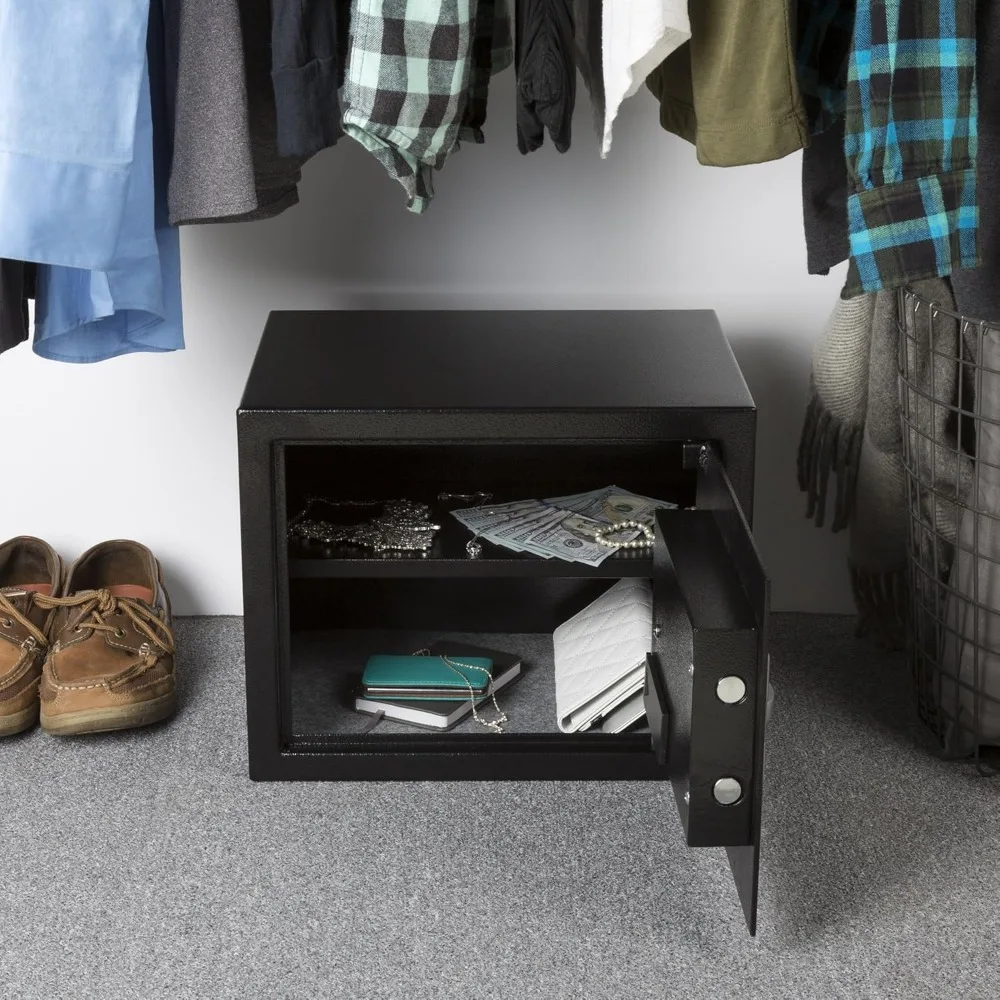 Cassaforte sicura per tastiera elettronica in acciaio con esclusione chiave manuale per riporre oggetti di valore