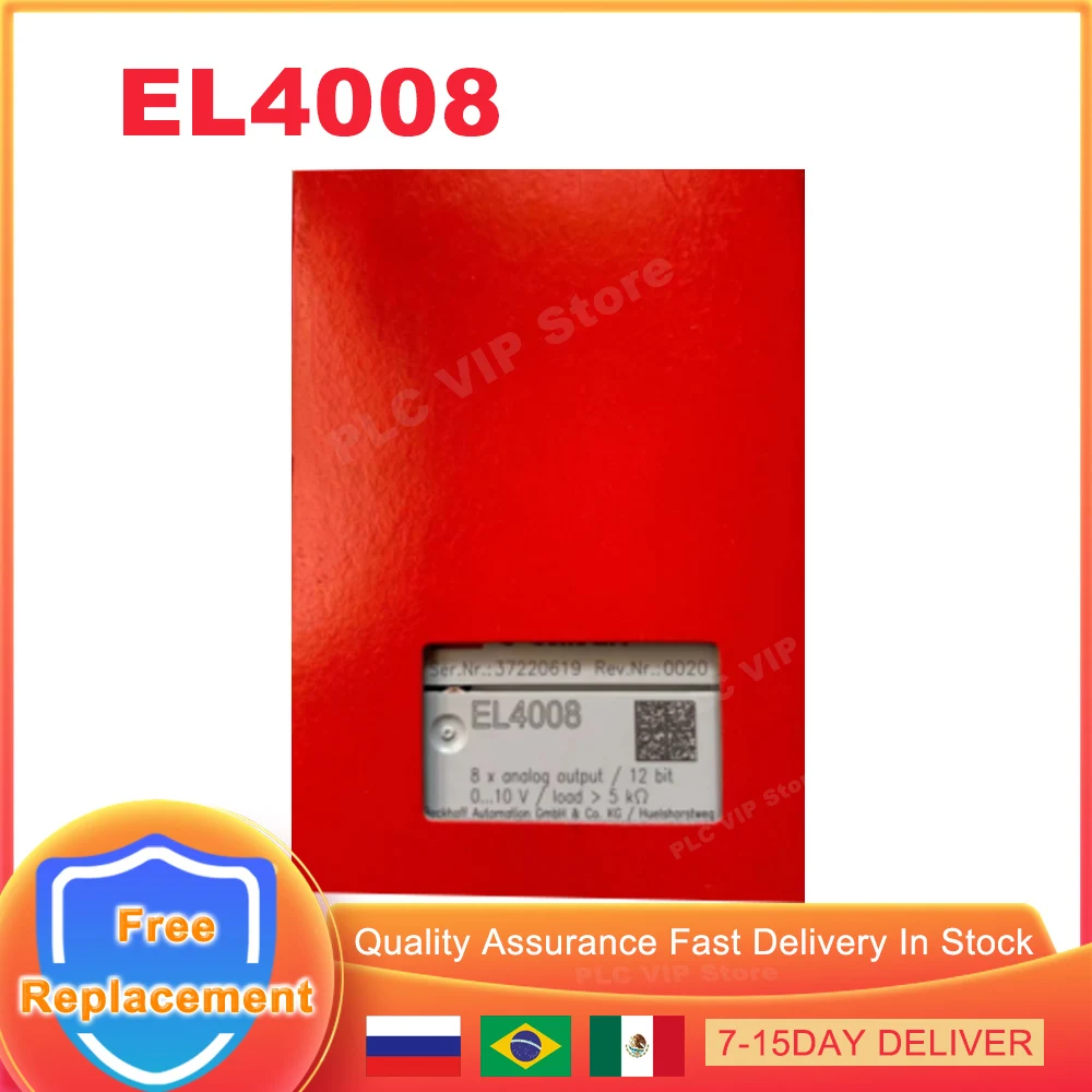 

New Original EL4008 EL 4008 PLC Module EtherCAT Terminal 8-Channel Analog Output Modules