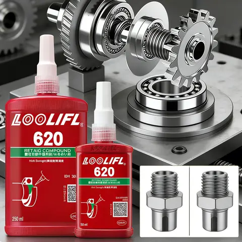 Loctite 620 High Strength Bearing Adhesive Cylindrical Glue Anaerobic Retaining Compound for Mechanical Repair And Maintenance