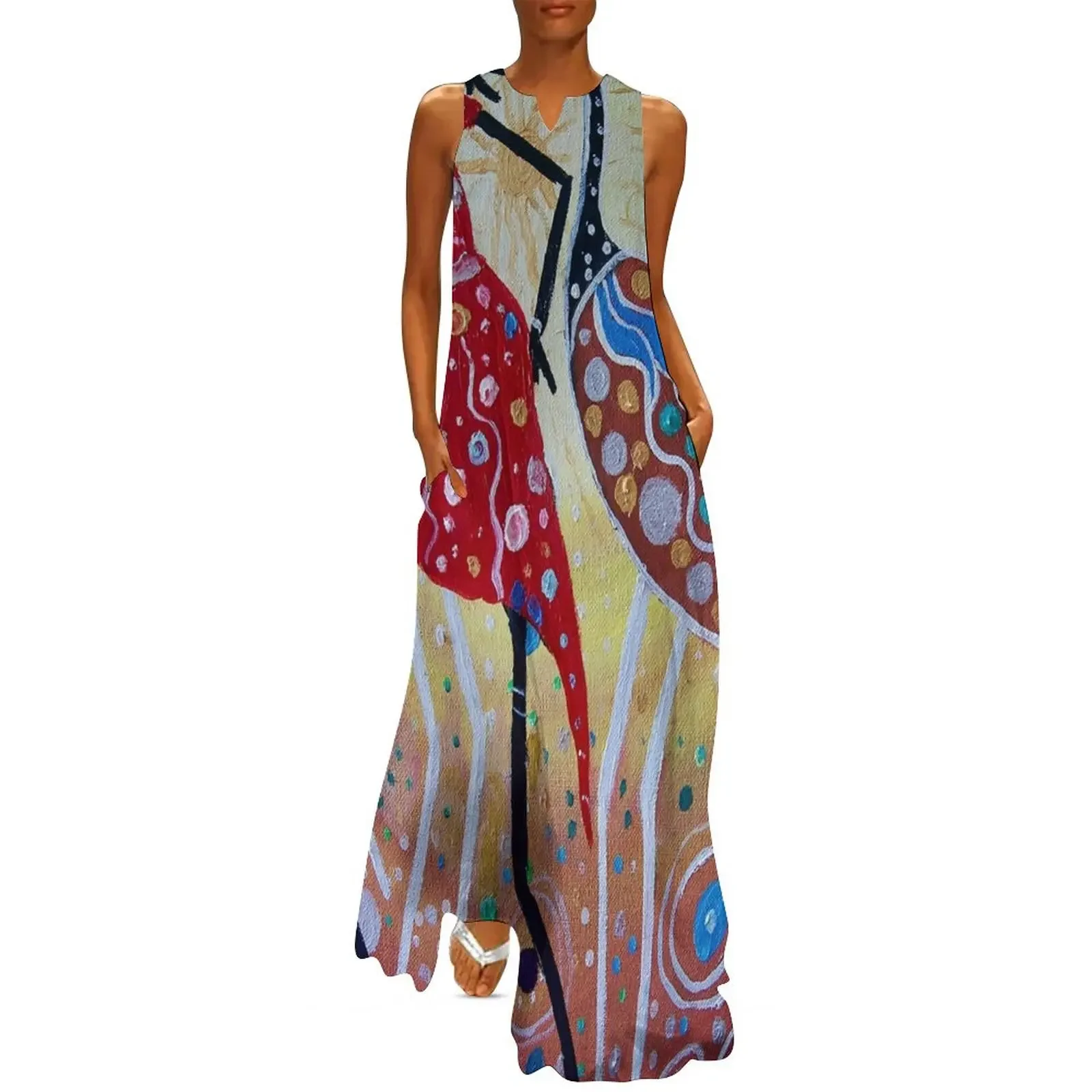 

DANCE OF THE BROLGAS Long Dress women's clothing trend 2025 Long dress woman summer dress for women 2025