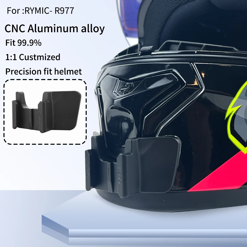 For RYMIC R935 977 980 V80 Motorcycle Customized Helmet Chin Mount for GoPro Max hero11 Insta360 oneRs Sports Camera Accessories