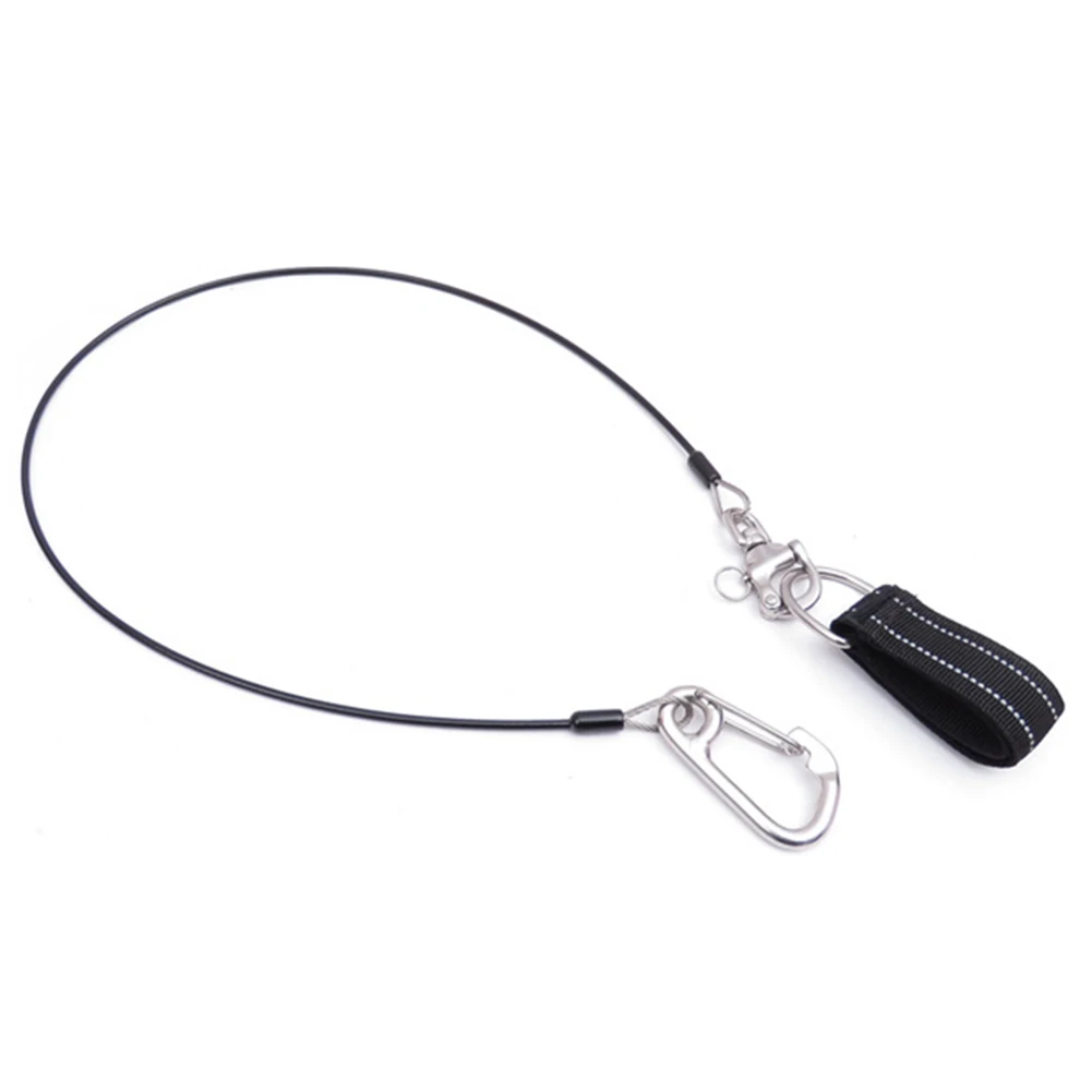 Scuba Diving Activities Freediving Lanyard Freediving Lanyard Leash Reflective Diving Safety Efficient Drag Reduction