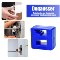 2 in 1 Fast Magnetizer Demagnetizer Tool for Screwdriver Tweezers Compact Gauss Degauss Mini Pocket Sized Tools