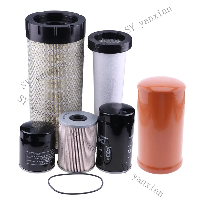 SY+ Filter Kit AT338105 for John Deere Skid Steer Loader 312GR 314G 316GR 317G 318G