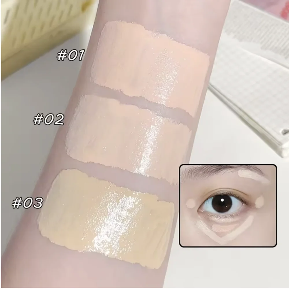 完璧なコンシーラー：防水、ブライトニング、あらゆる肌タイプに適しています - クリスマスやバレンタインデーのギフトに最適