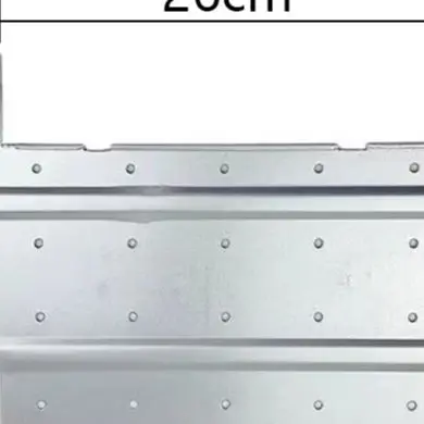 5pcs Stainless Steel Mounting Plate Hook Bracket For 1P 1.5P For Air Conditioner Indoor Unit Wall Fixed Support Installation For