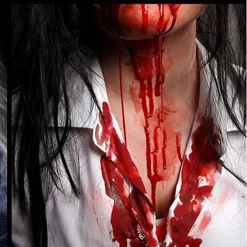 30/100 ml Künstliche Gefälschte Blut Prop DIY Cosplay Party Make-Up Zombie Vampir Spezialeffekte Streich Künstliche Plasma Liefert spielzeug