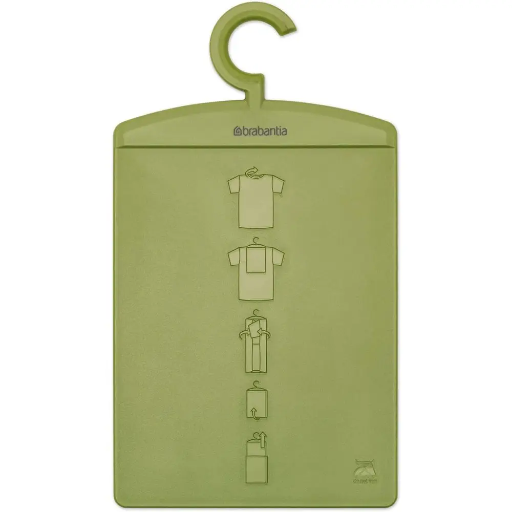 Calm Green Hanging Board for Wrinkle-Free Shirts and Sweaters | Ideal for Organized Closet Storage