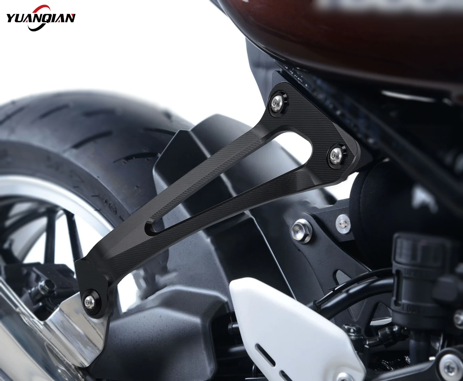 For KAWASAKI Z900RS Cafe Racer 2018 2019 2020 2021 2022 2023 Motorcycle Exhaust Hanger Bracket Rustproof Exhaust Bracket Holder