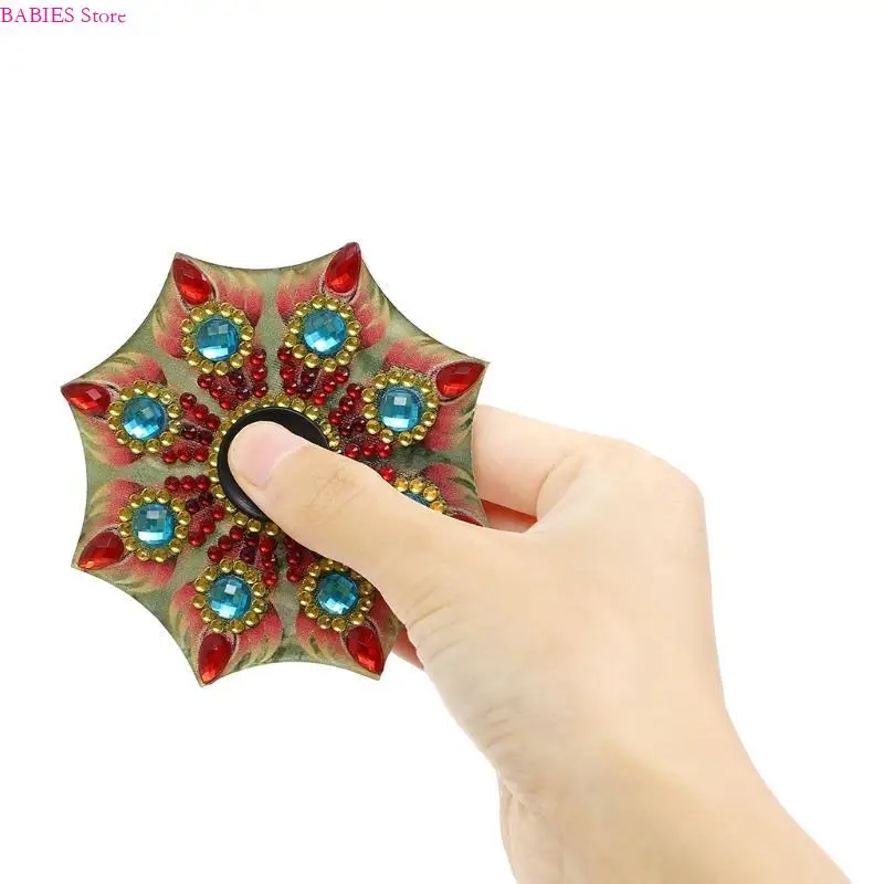 C9GB 게임 스피닝 장난감 DIY 스페셜 모양의 드릴 꽃 장난감