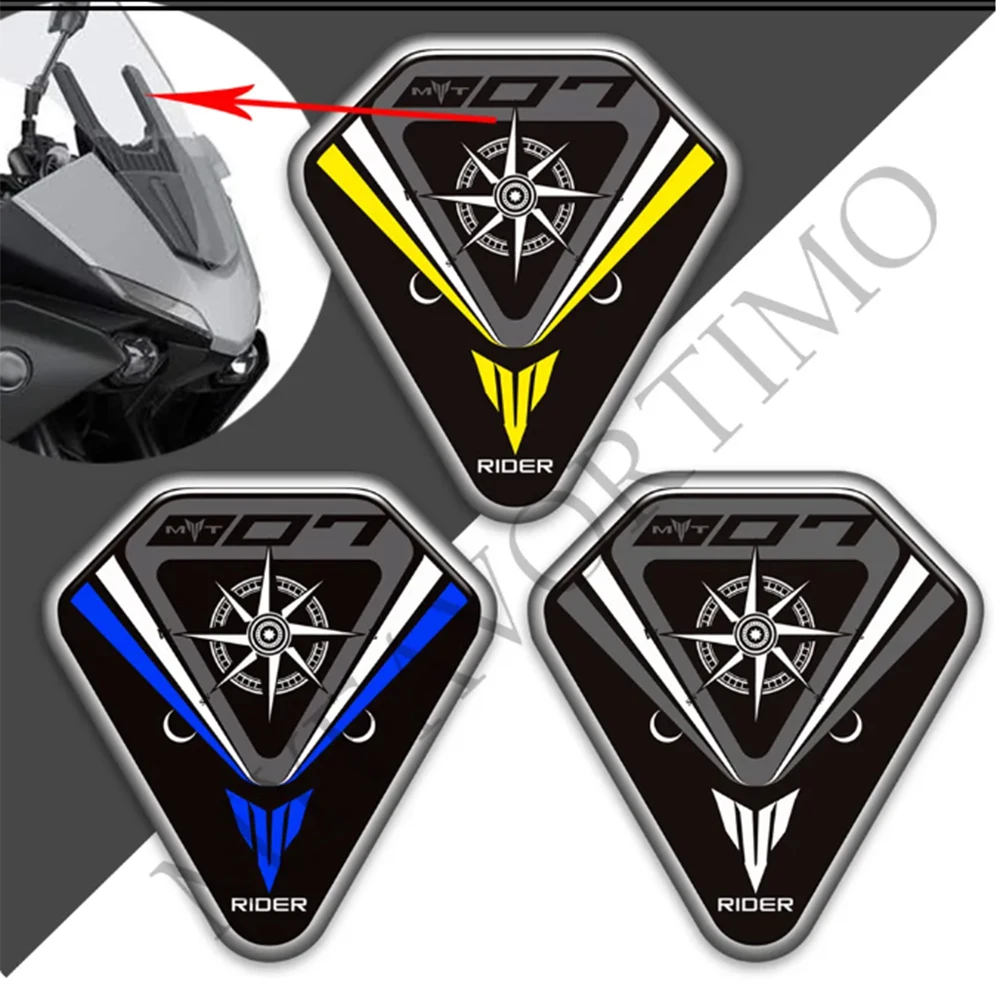 2015 2016 2017 2018 2019 2020 2021, Stiker motor Kit bantalan tangki lutut untuk Yamaha MT07 MT 07 SP MT-07 TRACER