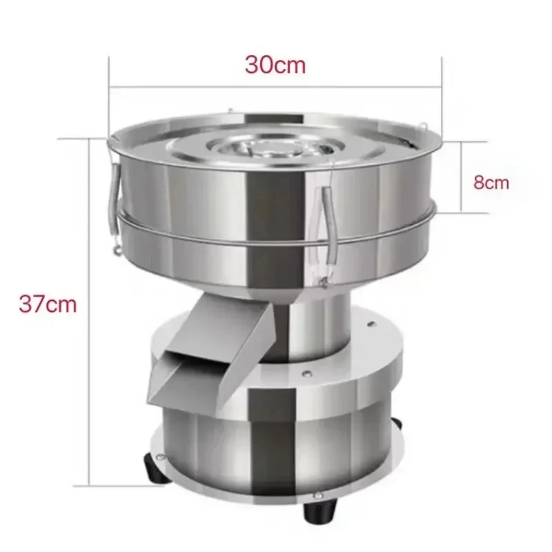 /V Stainls Steel Hine Spray Screening Flour Sugar Powder Vibrating Screen