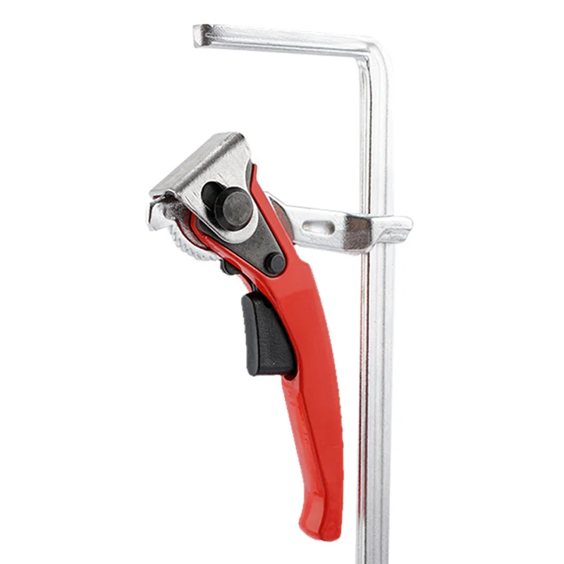 Abrazadera F mejorada de HRBAJ-1PC, sistema de riel guía resistente y duradero, herramienta manual, abrazadera de liberación rápida