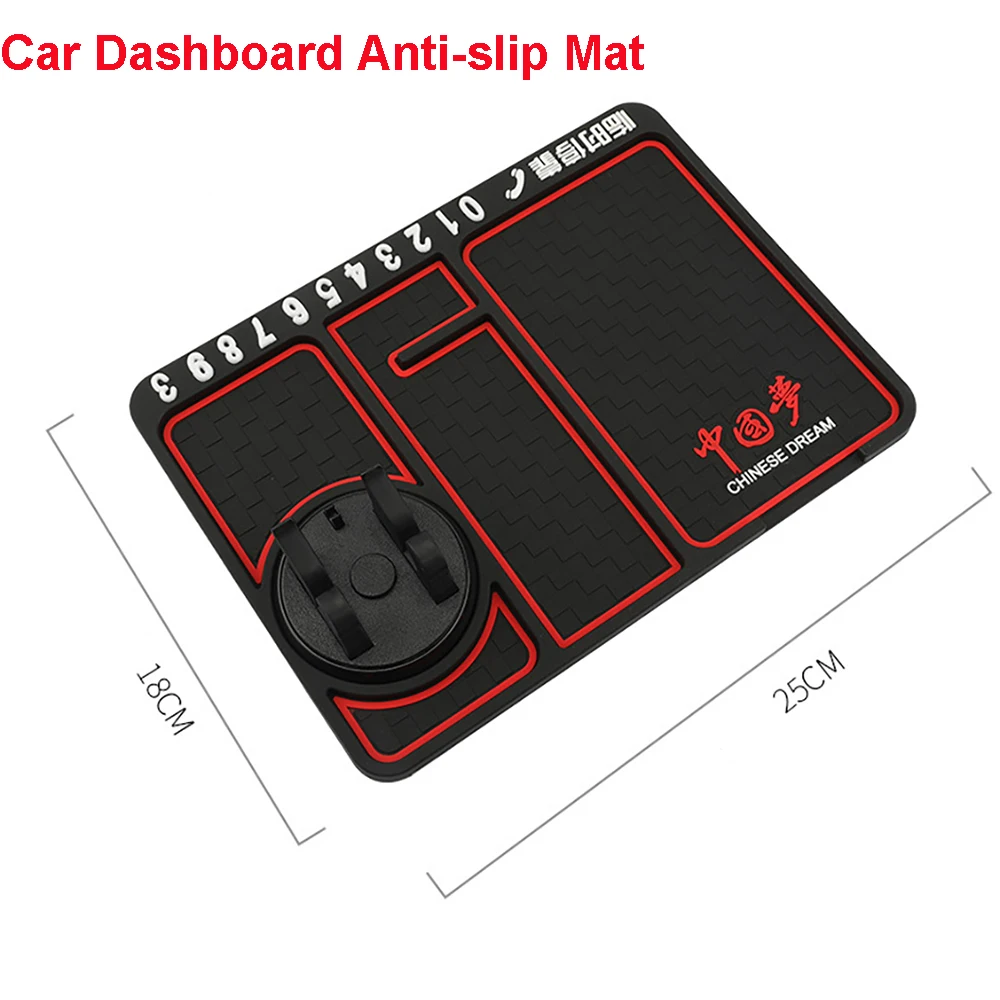 

Silicone Multi-Functional Car Anti-Slip Mat Auto Phone Holder Non Slip Sticky Dash Phone-Mount Dashboard Pad-Mat Universal Acces