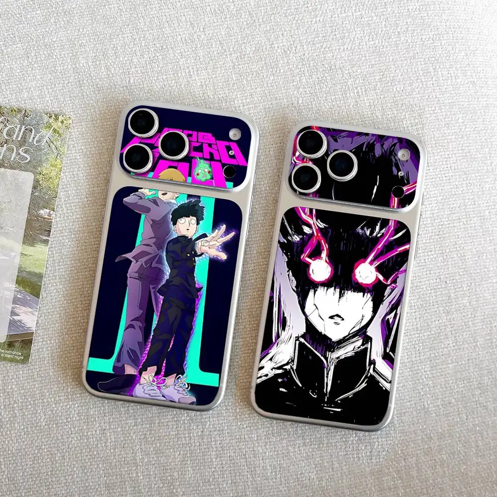 

Superpower Youth Comics M-Mob P-Psycho 100 Anti-Scratch Back Decal Protective Wrap Skin For IPhone 17 Pro 17 Pro Max