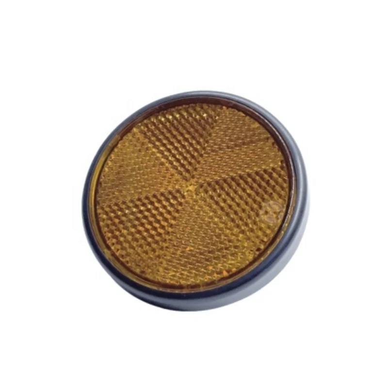 Safety Road Round Amber Trailer Reflector