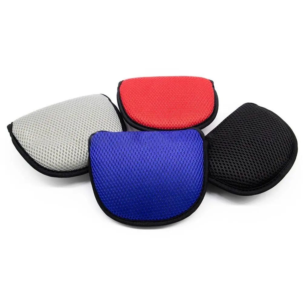 Durable Mesh Surface Practical Golf Putter Head Cover Protective Headcover Golf Rod Sleeve Golf Club Head Covers