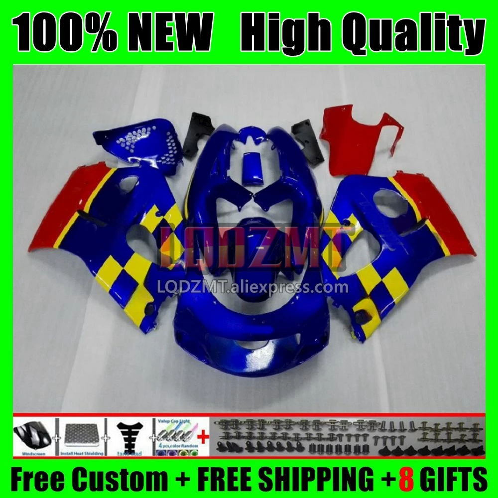 Fairing For SUZUKI SRAD GSXR750 GSXR 600 750 CC 1No.23 GSXR600 1996 1997 1998 1999 2000 GSXR-600 96 97 98 99 New Blue 00 Kit