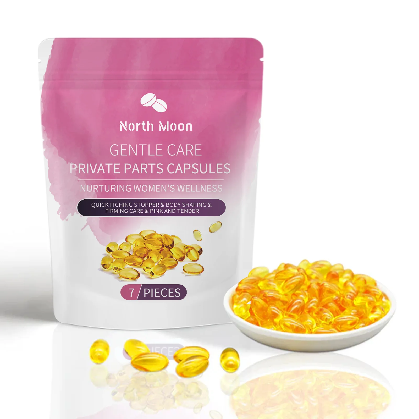 

Care Capsules Gently Nourishes Woman's Body Moisturizing Daily Care for The Skin Vaginal Cleaning Capsule Body Vaginal Repair