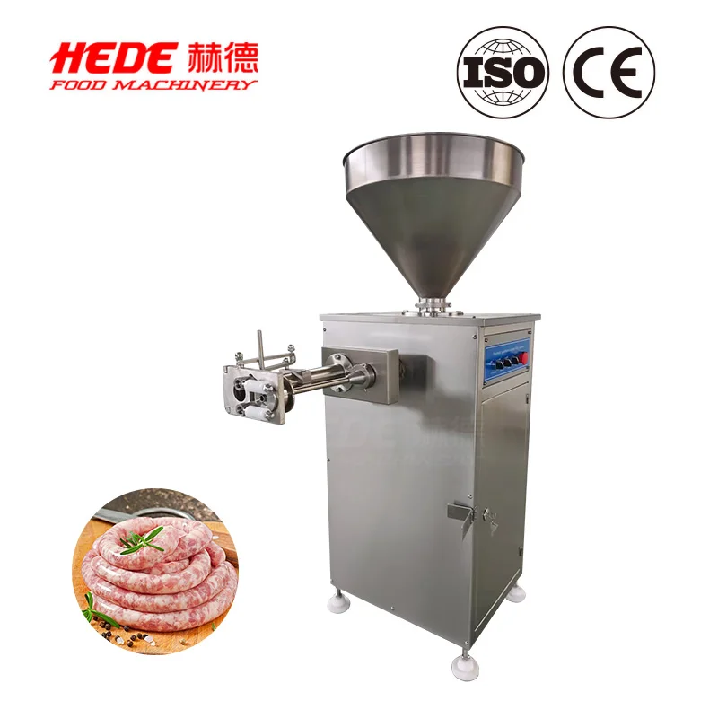 New Automatic Pneumatic Sausage Making Machine Stuffer Twist Filling Twisting Machine SUS 304 Stainless Steel 300-400kgs/hr