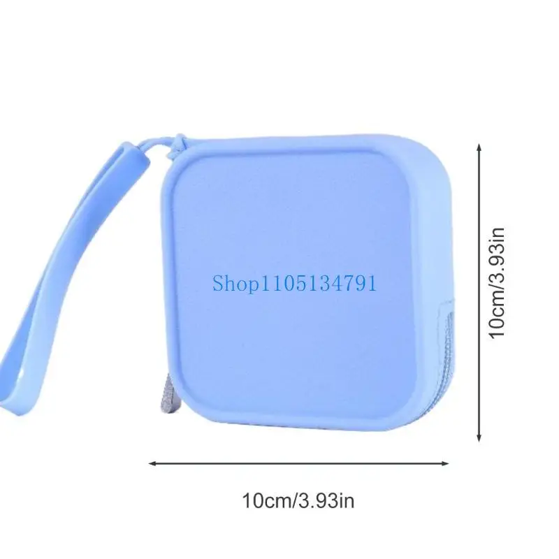 98 كيلومتر أكياس سيليكون متينة الملحقات للمجوهرات والعملات تخزين السفر #6