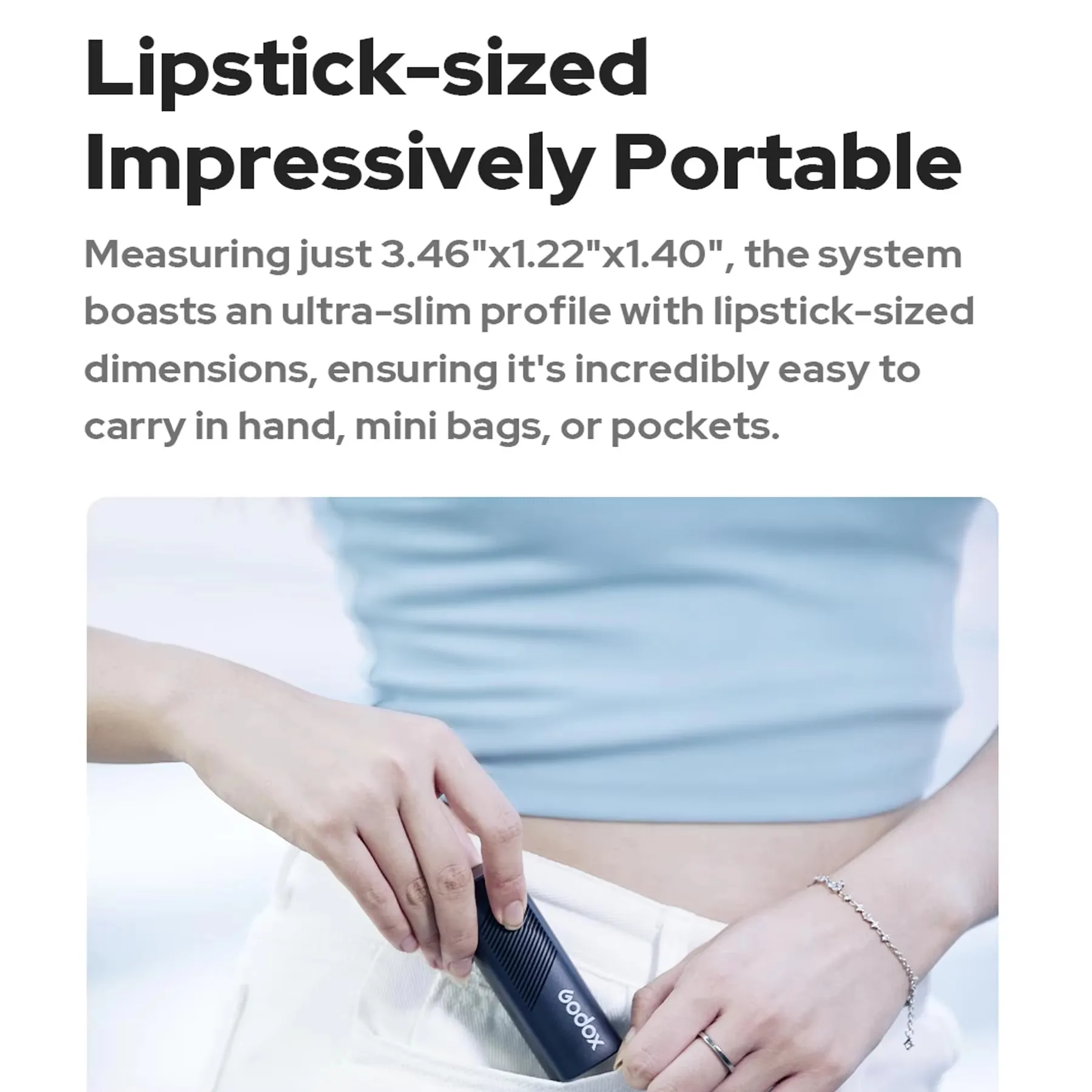 Godox Cube S ميكروفون لاسلكي ذو طية صدر السترة 2.4 جيجا هرتز PK LARK M2 300 متر نقل لكاميرا iPhone للتصوير الفوتوغرافي مدونة فيديو